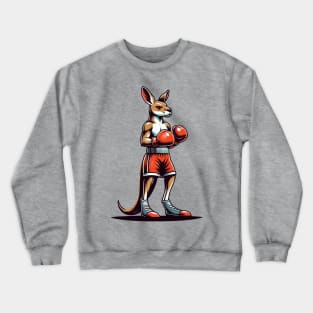 Kangaroo boxing Crewneck Sweatshirt